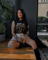 Camiseta vintage Alma dañada