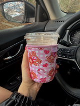 Fuck Off With Love Iced Coffee Koozie