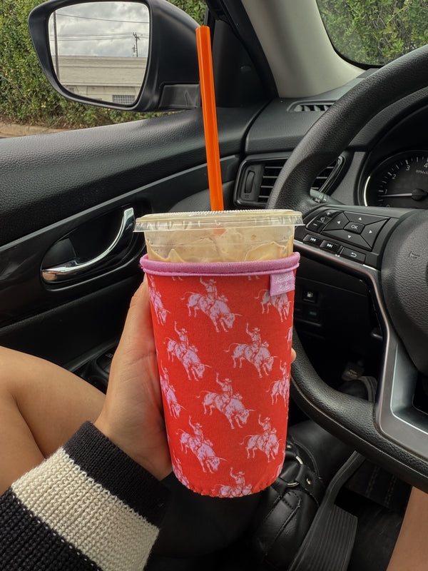 Bullrider Iced Coffee Koozie