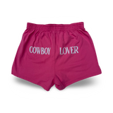 Cowboy Lover Shorts (Pink)
