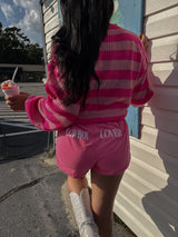 Cowboy Lover Shorts (Pink)