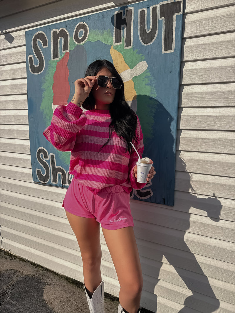 Cowboy Lover Shorts (Pink)