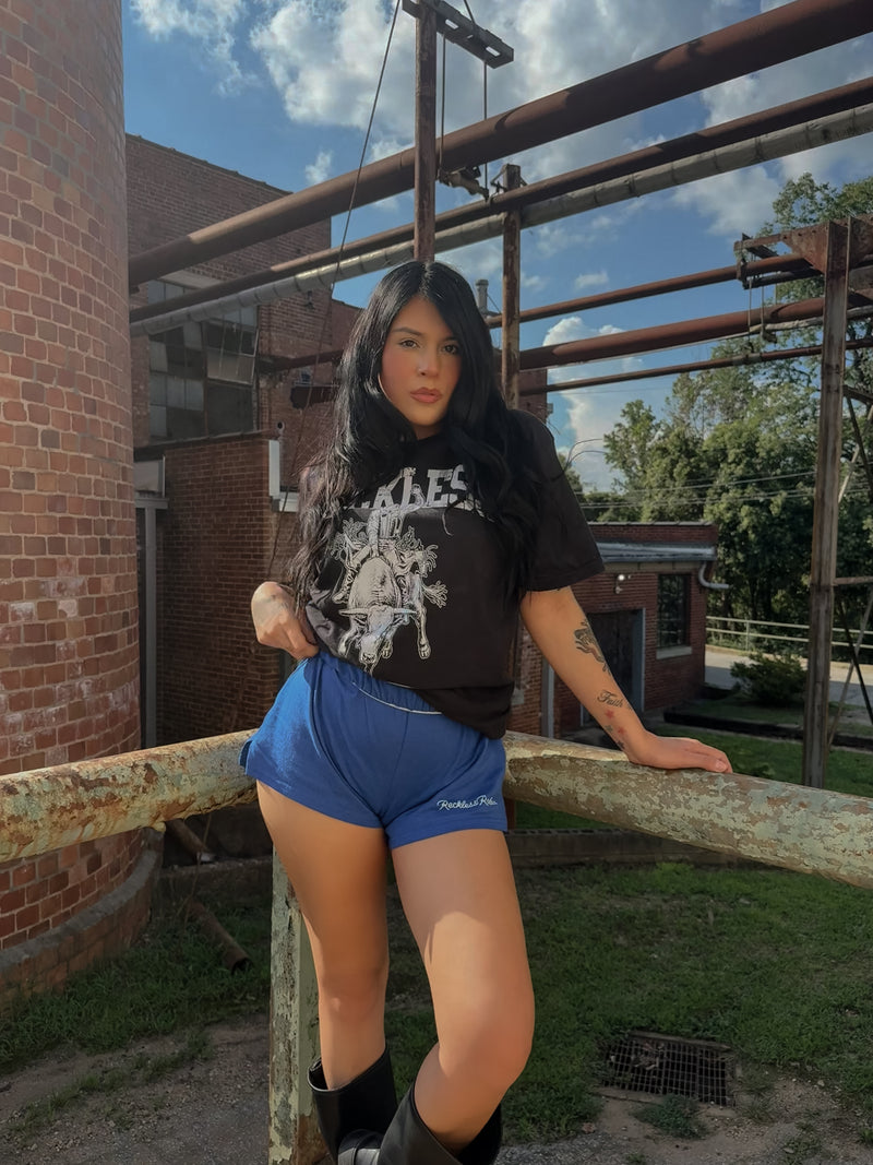 Cowboy Lover Shorts (Royal Blue)